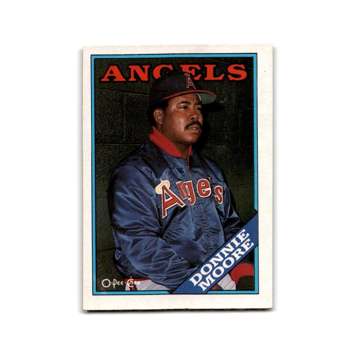 Donnie Moore 1988 O-Pee-Chee #204 California Angels Baseball Card NM