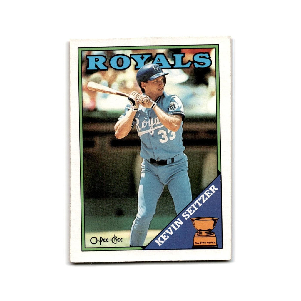 Kevin Seitzer 1988 O-Pee-Chee #275 Kansas City Royals Baseball Card NM