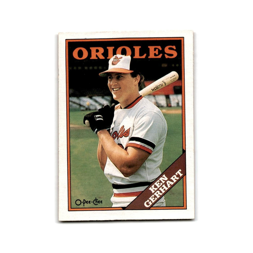 Ken Gerhart 1988 O-Pee-Chee #271 Baltimore Orioles Baseball Card NM
