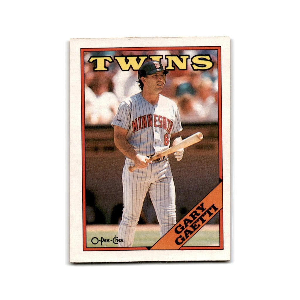 Gary Gaetti 1988 O-Pee-Chee #257 Minnesota Twins Baseball Card NM