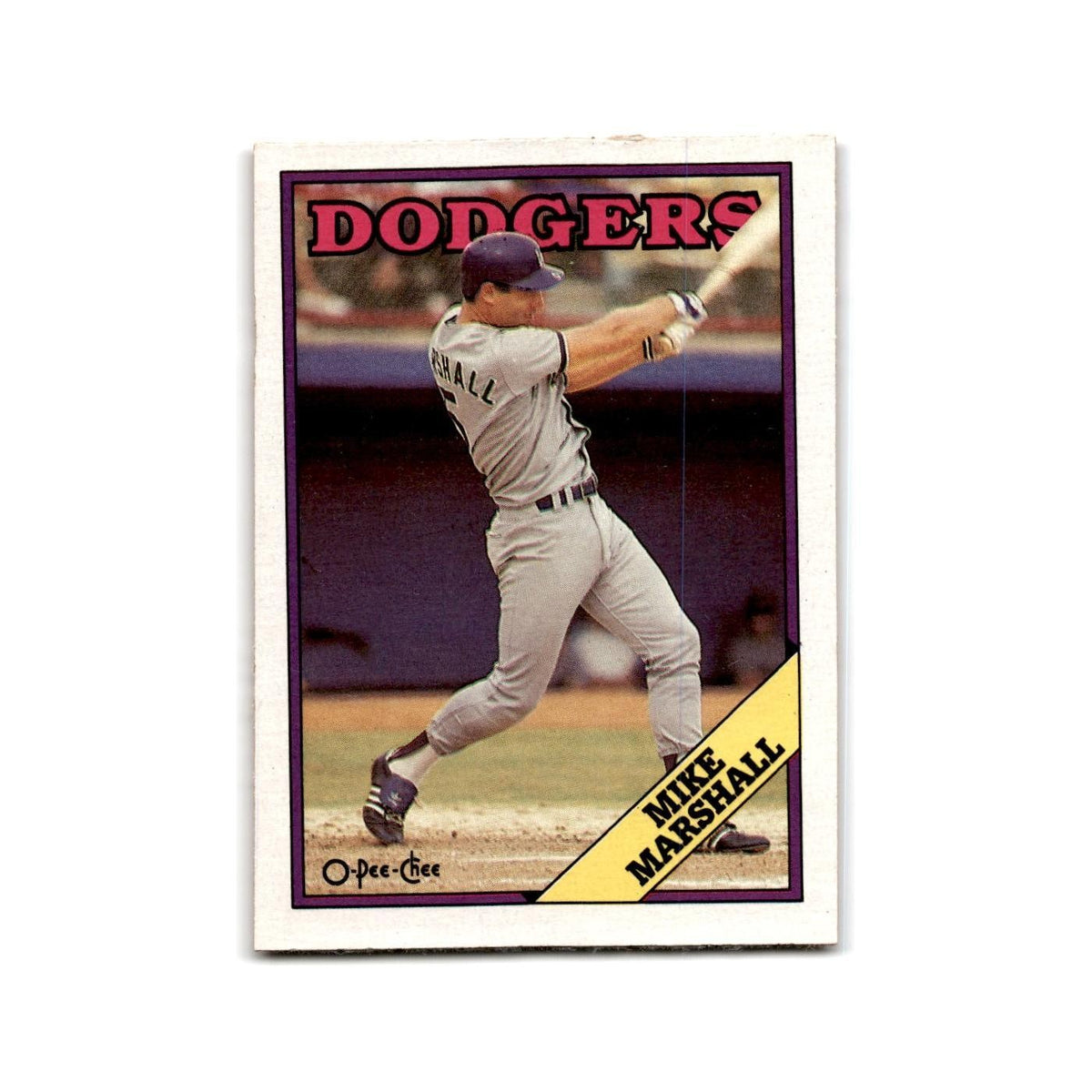 Mike Marshall 1988 O-Pee-Chee #249 Los Angeles Dodgers Baseball Card NM