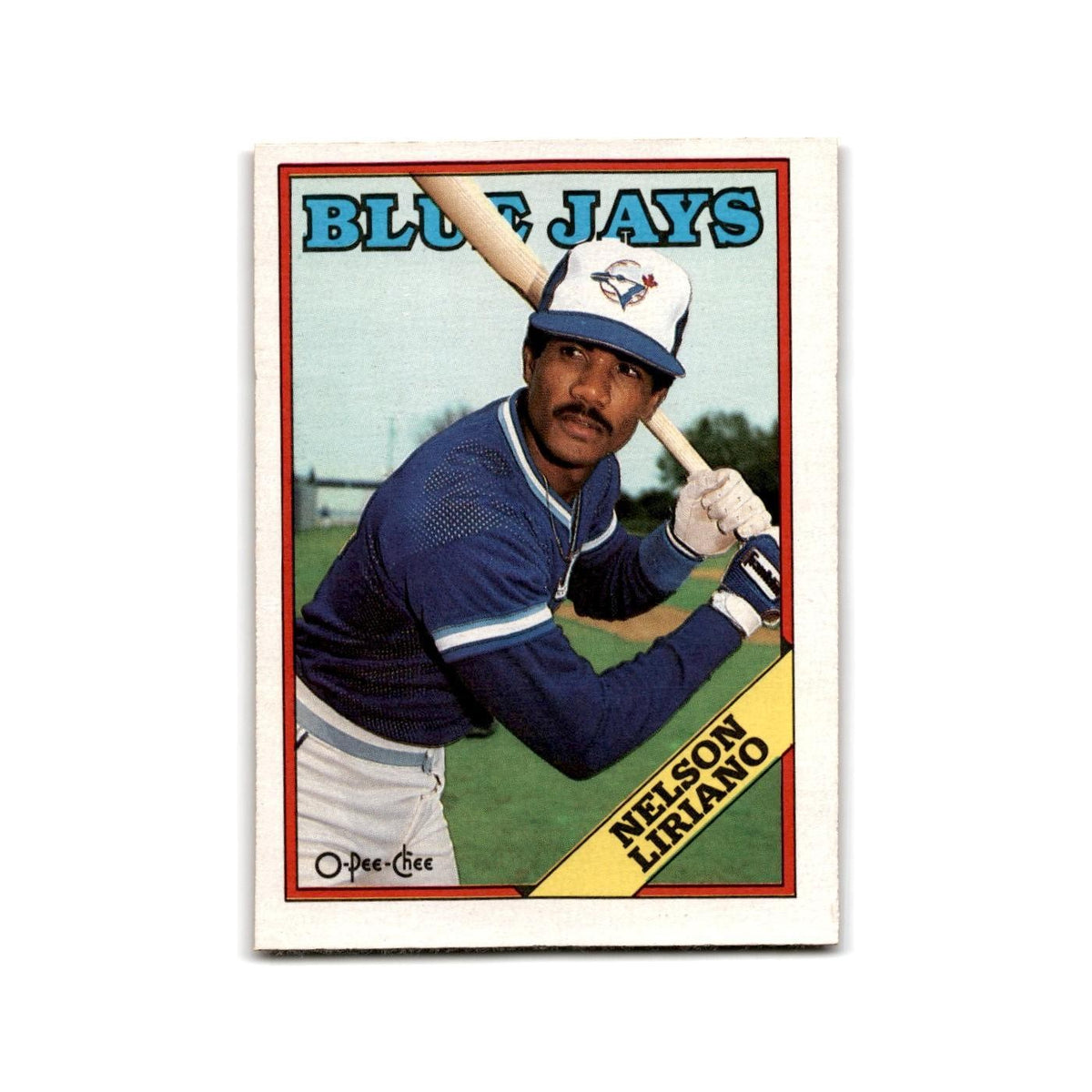 Nelson Liriano 1988 O-Pee-Chee #205 Toronto Blue Jays Baseball Card NM
