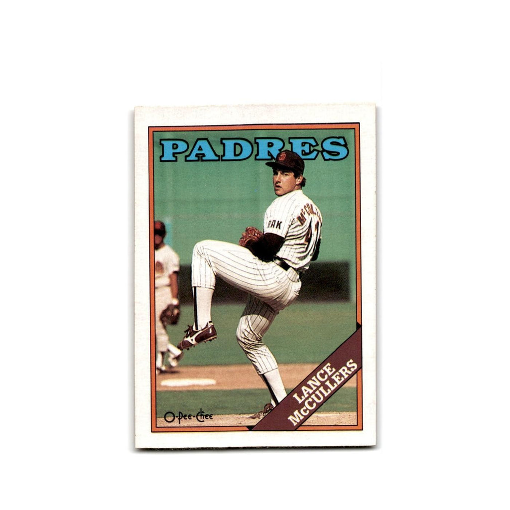 Lance McCullers 1988 O-Pee-Chee #197 San Diego Padres Baseball Card NM