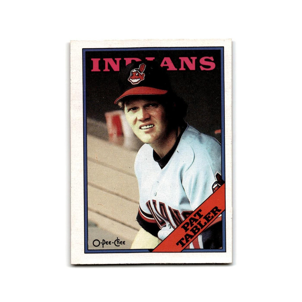 Pat Tabler 1988 O-Pee-Chee #230 Cleveland Indians Baseball Card NM