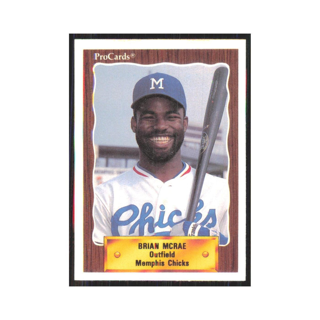 1990 ProCards Brian McRae Memphis Chicks #1022