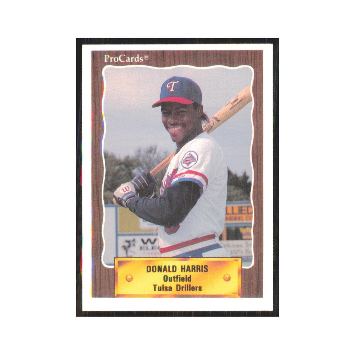 1990 ProCardsDonald Harris Tulsa Drillers #1167