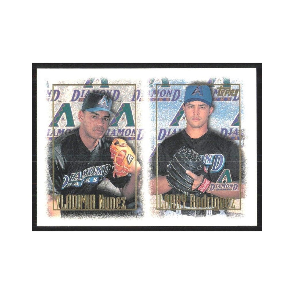 1997 Topps Vladimir Nunez/Larry Rodriguez Diamondbacks #250