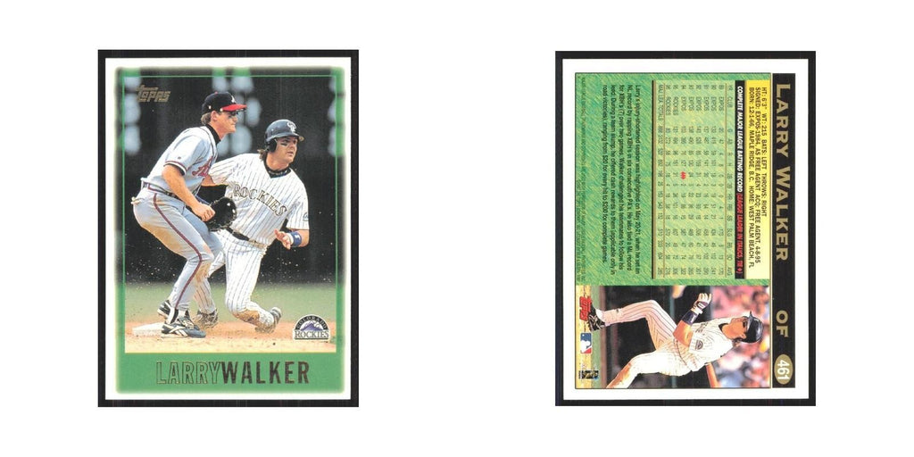 1997 Topps Larry Walker Rockies #461