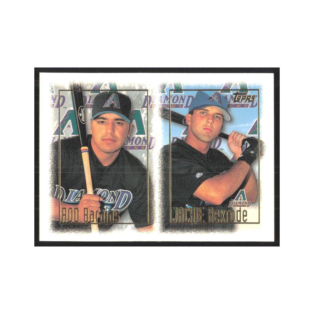 1997 Topps Rod Barajas/Jackie Rexrode Diamondbacks #469