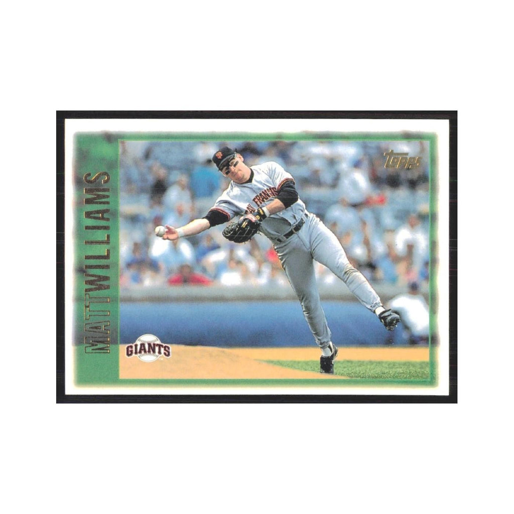 1997 Topps Matt Williams Giants #385