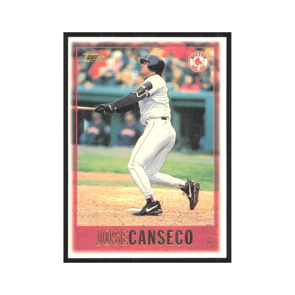 1997 Topps Jose Canseco Red Sox #246