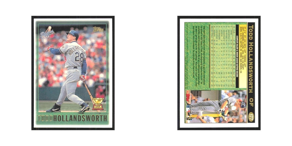 1997 Topps Todd Hollandsworth Dodgers #177