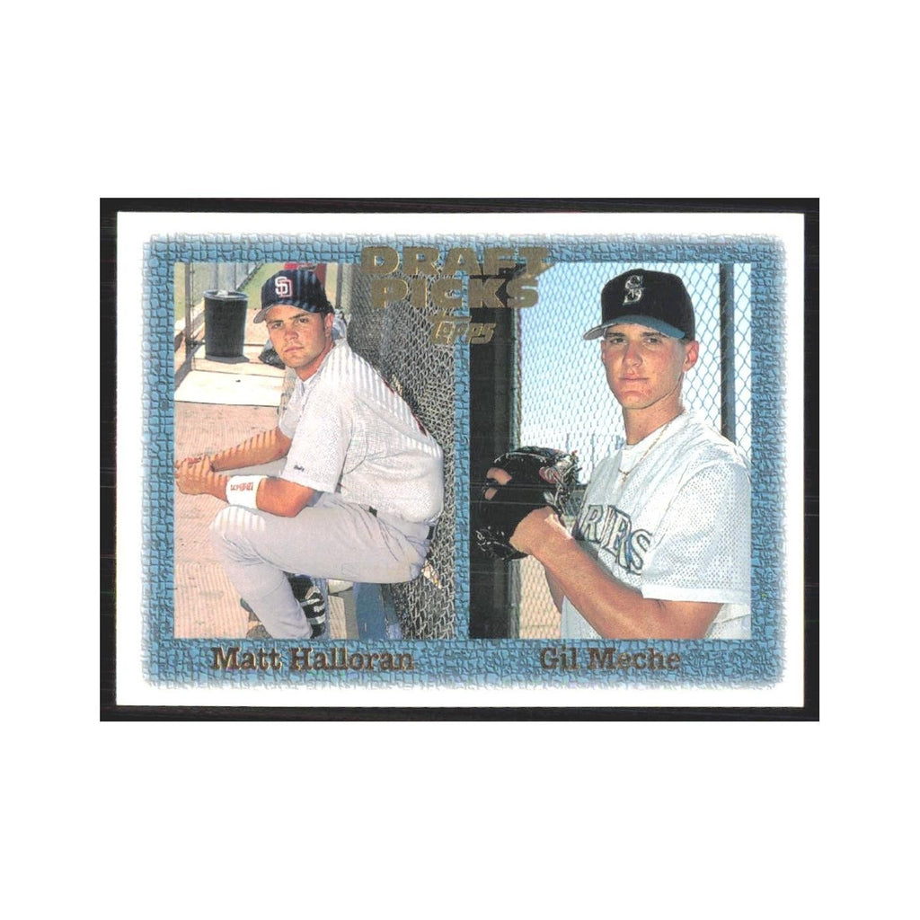 1997 Topps Matt Halloran/Gil Meche Seattle Mariners/San Diego Padres #271
