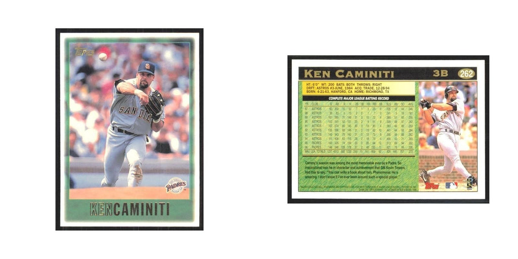 1997 Topps Ken Caminiti Padres #262
