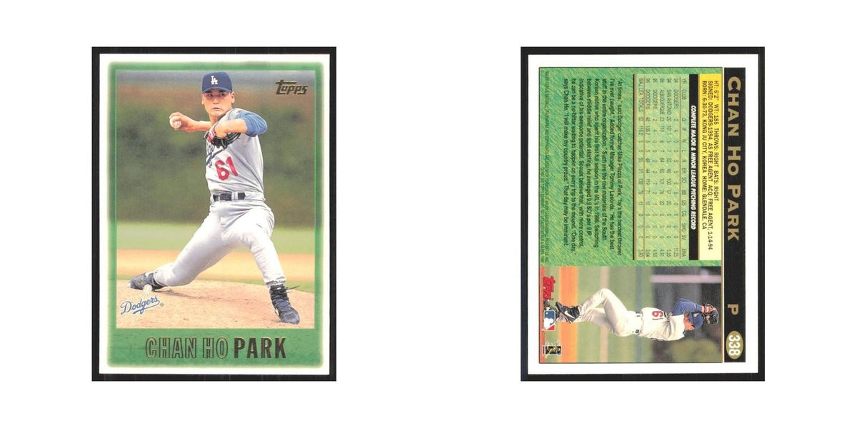 1997 Topps Chan Ho Park Dodgers #338