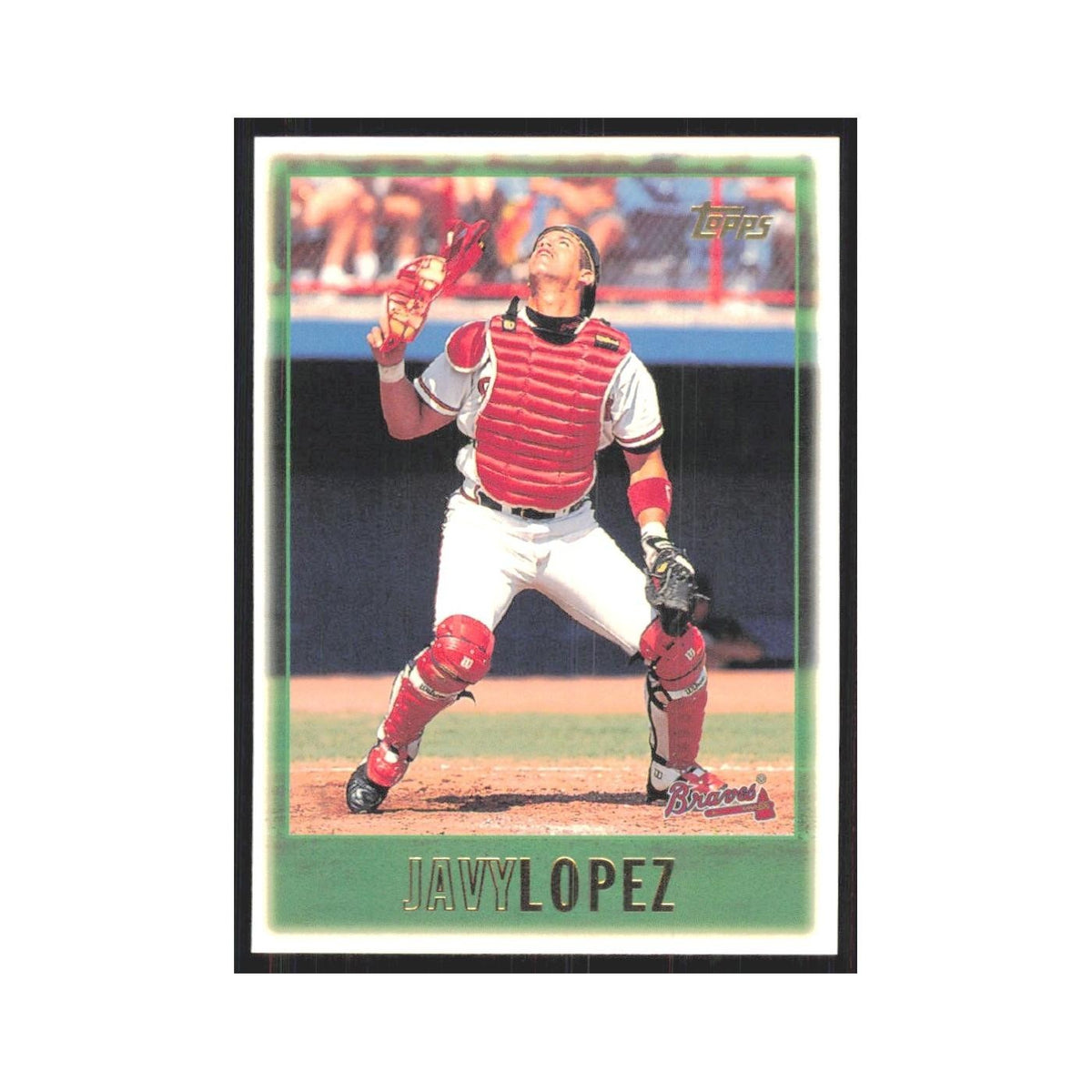 1997 Topps Javy Lopez Braves #395