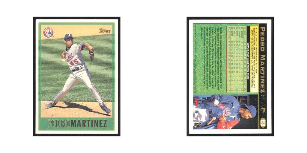 1997 Topps Pedro Martinez Montreal Expos #158