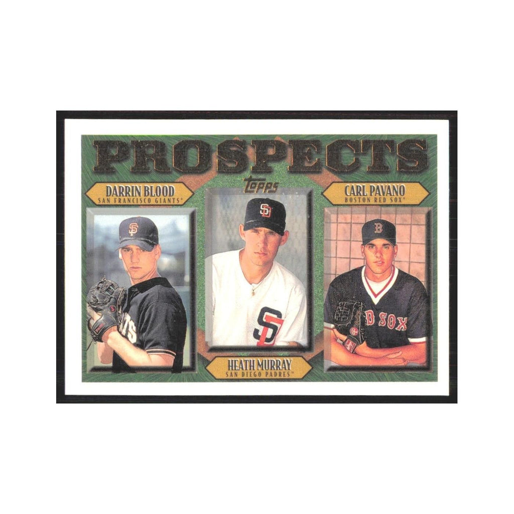 1997 Darrin Blood/Heath Murray/Carl Pavano San Francisco Giants/San Diego Padres