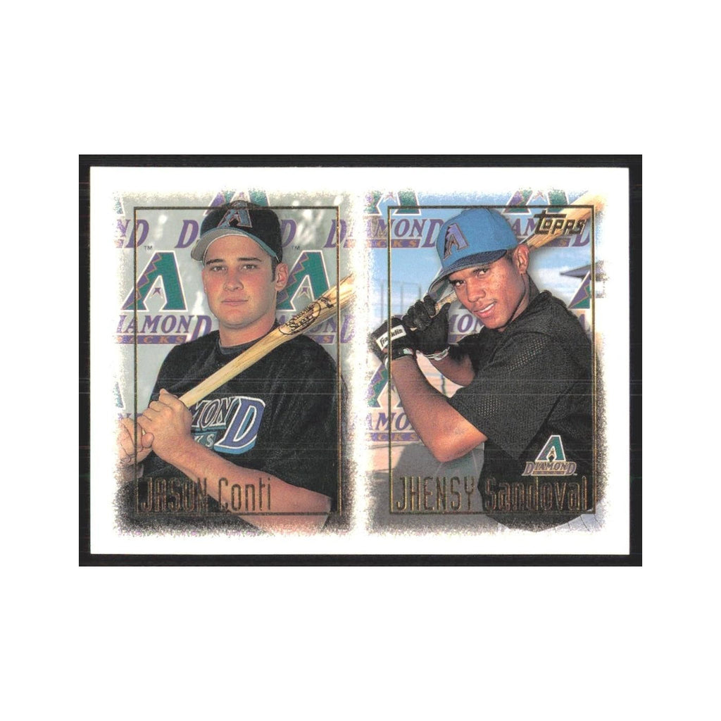 1997 Topps Jason Conti/Jhensy Sandoval Diamondbacks #468