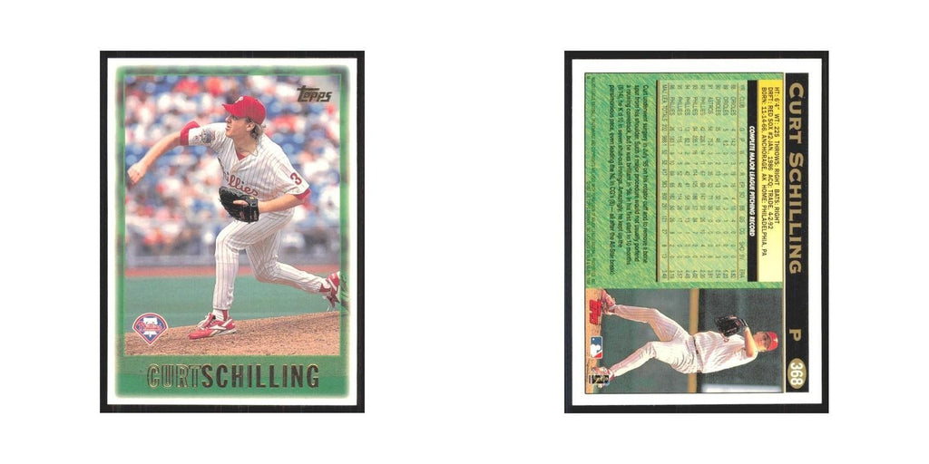 1997 Topps Curt Schilling Phillies #368