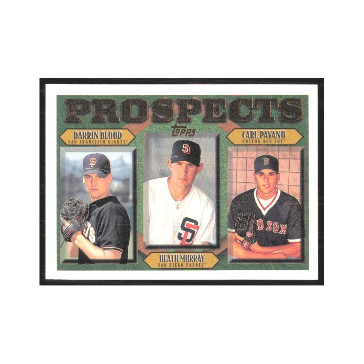 1997 Darrin Blook/Heath Murray/Carl Pavano San Francisco Giants/San Diego Padres