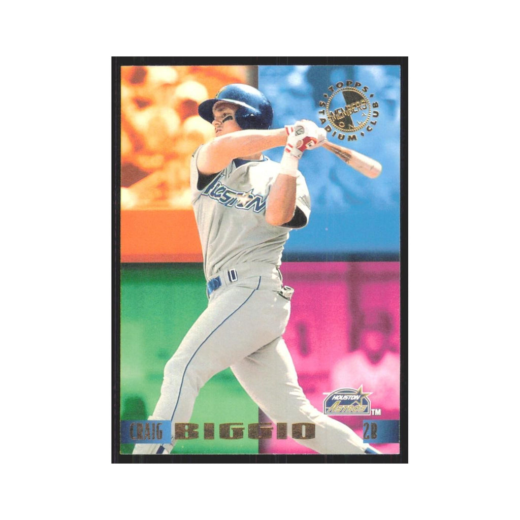 1995 Stadium Club Members Only Graig Boggop Astros #6