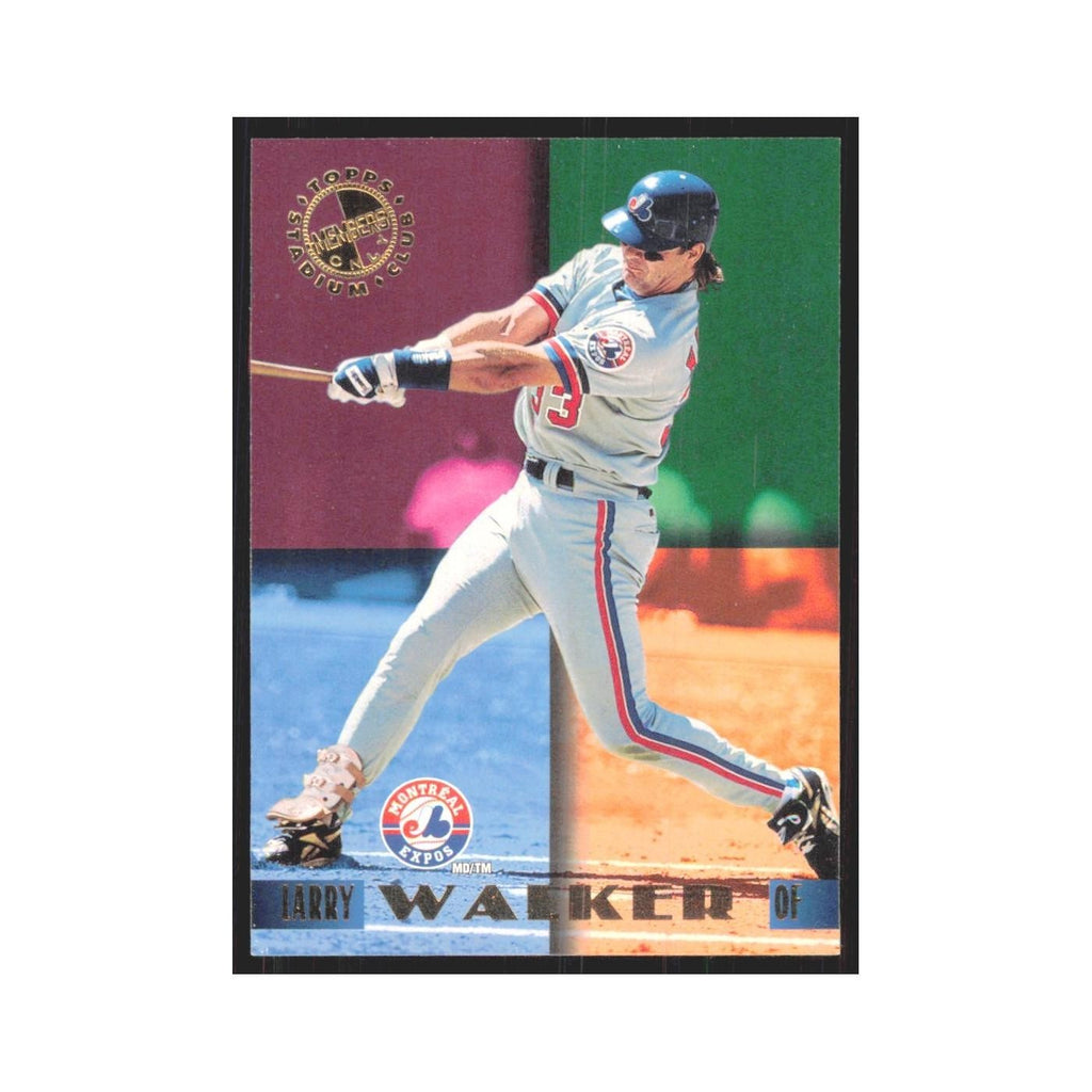 1995 Stadium Club Members Only Larry Walker Montreal Expos #44