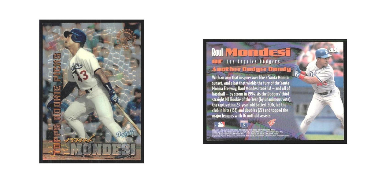 1995 Stadium Club Members Only Raul Mondesi Dodgers #48