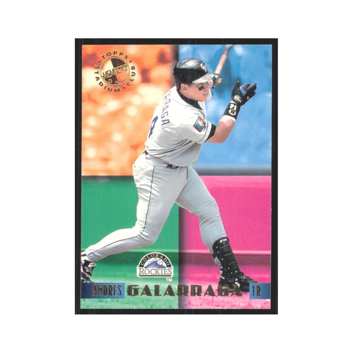 1995 Stadium Club Members Only Andres Galarraga Rockies #18