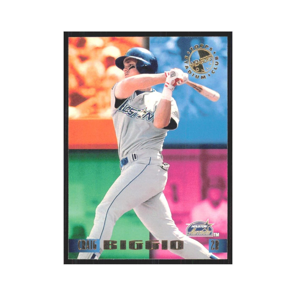 1995 Stadium Club Members Only Graig Boggop Astros #6