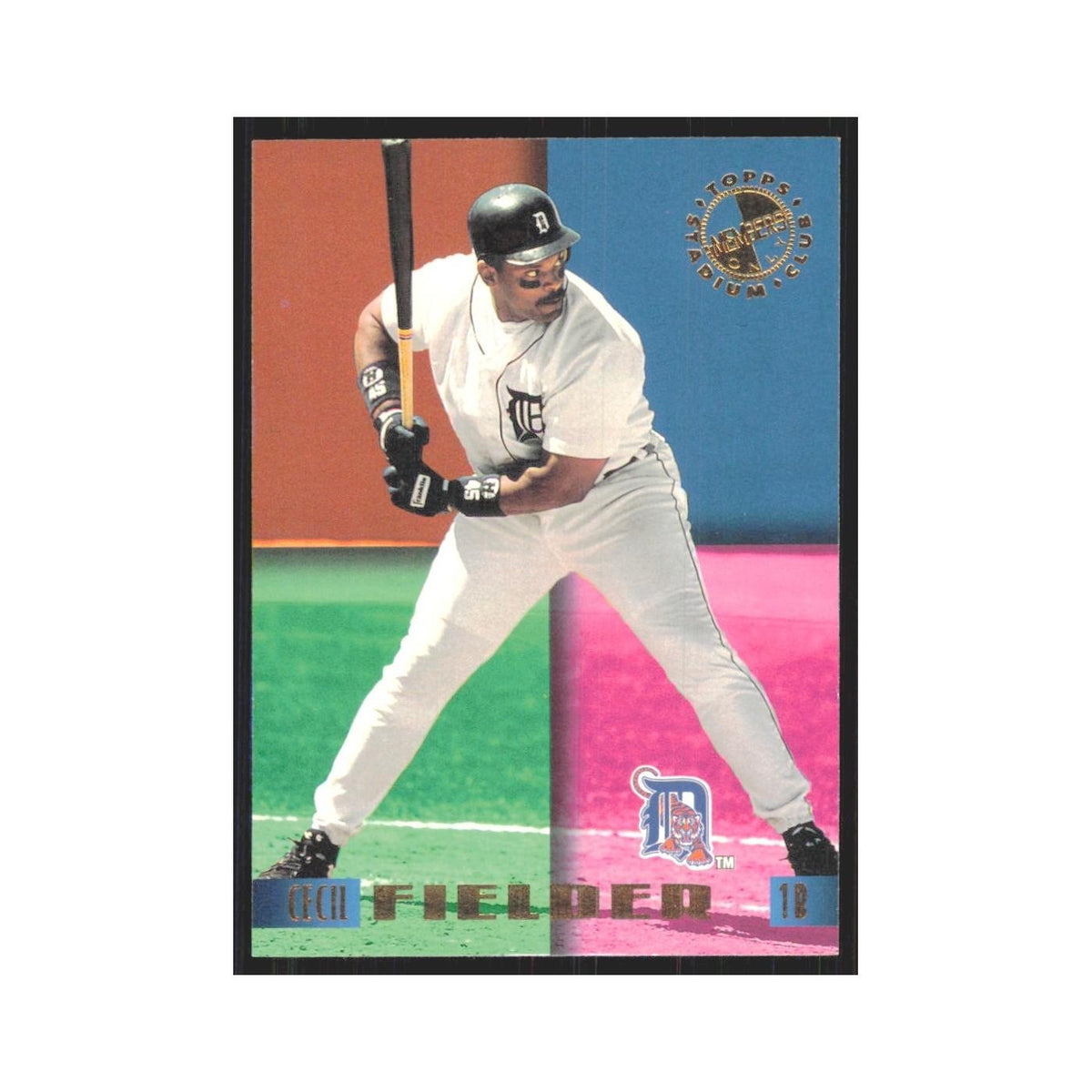 1995 Stadium Club Members Only Cecil Fielder Tigers #14
