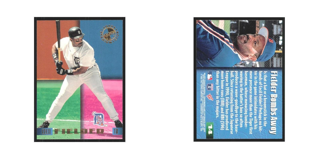 1995 Stadium Club Members Only Cecil Fielder Tigers #14