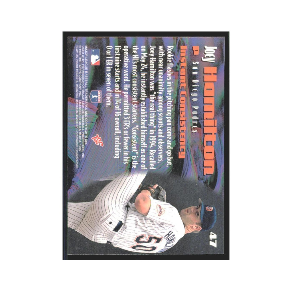1995 Stadium Club Members Only Joey Hamilton Padres #47