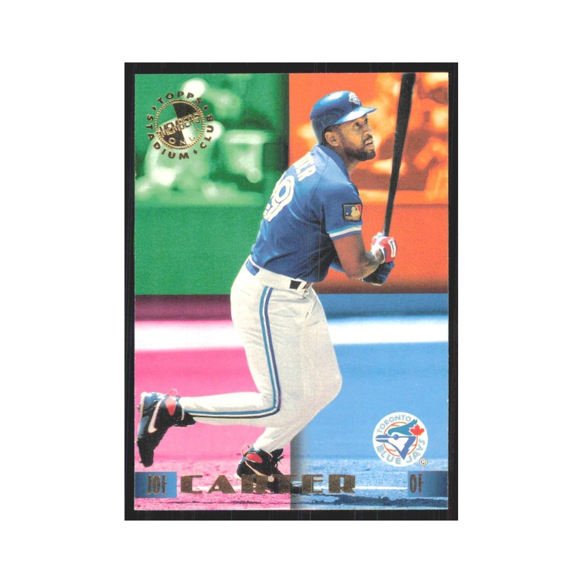 1995 Stadium Club Members Only Joe Carter Blue Jays #11