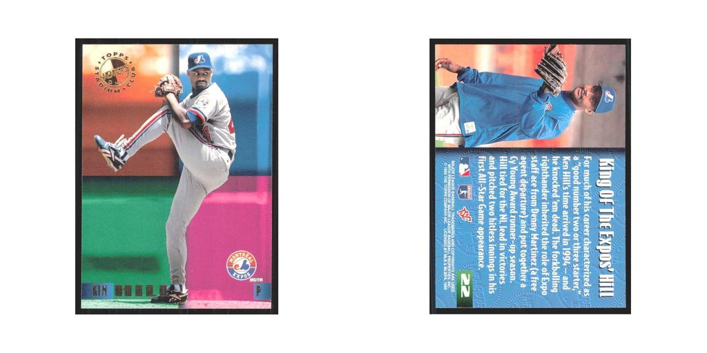1995 Stadium Club Members Only Ken Hill Montreal Expos #22