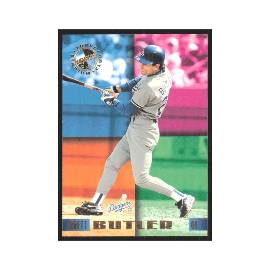 1995 Stadium Club Members Only Brett Butler Dodgers #9