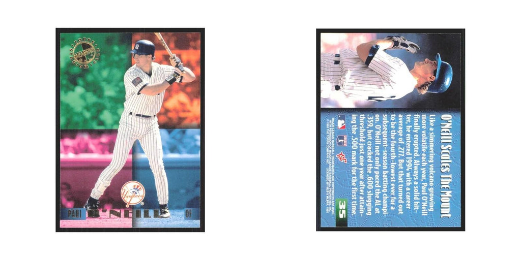 1995 Stadium Club Members Only Paul O'Neill Yankees #35