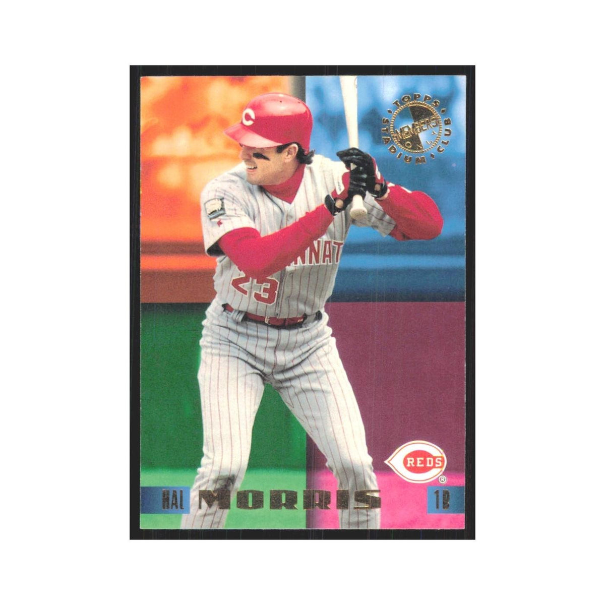 1995 Stadium Club Members Only Hal Morris Reds #34