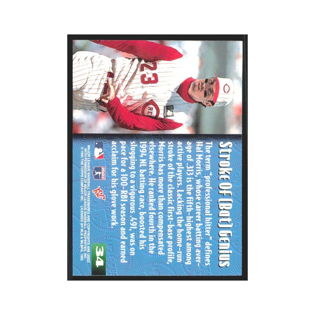 1995 Stadium Club Members Only Hal Morris Reds #34