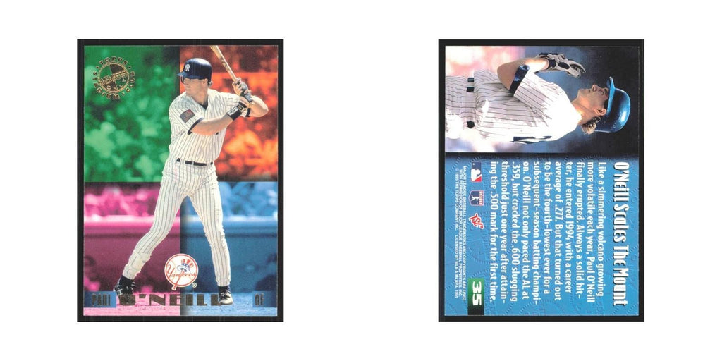 1995 Stadium Club Members Only Paul O'Neill Yankees #35