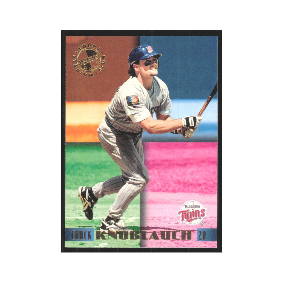 1995 Stadium Club Members Only Chuck Knoblauch Twins #26