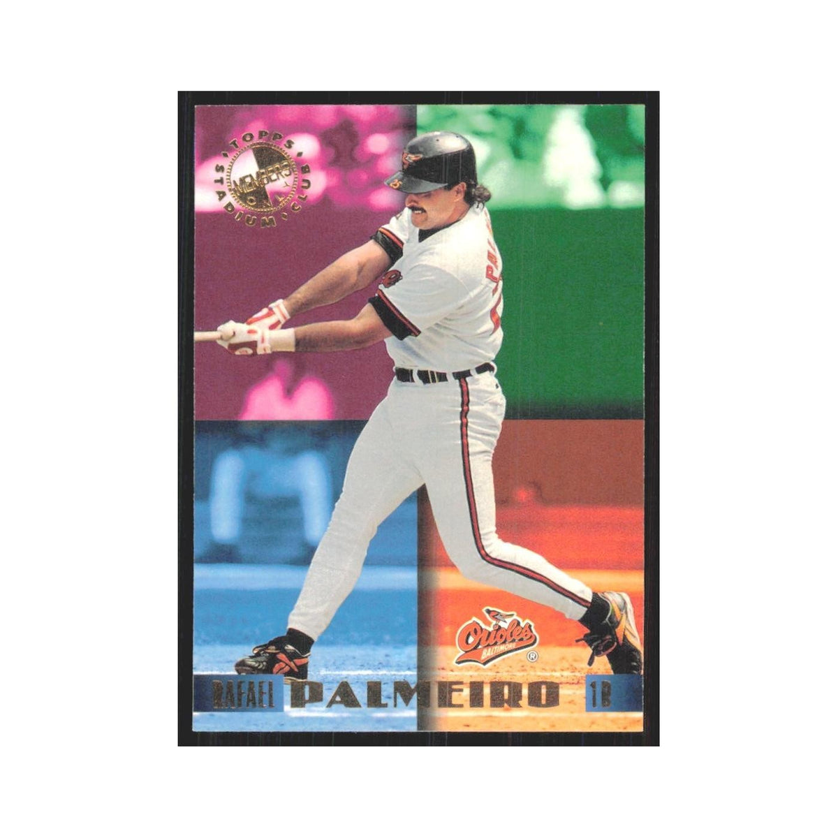 1995 Stadium Club Members Only Rafael Palmeiro Orioles #36