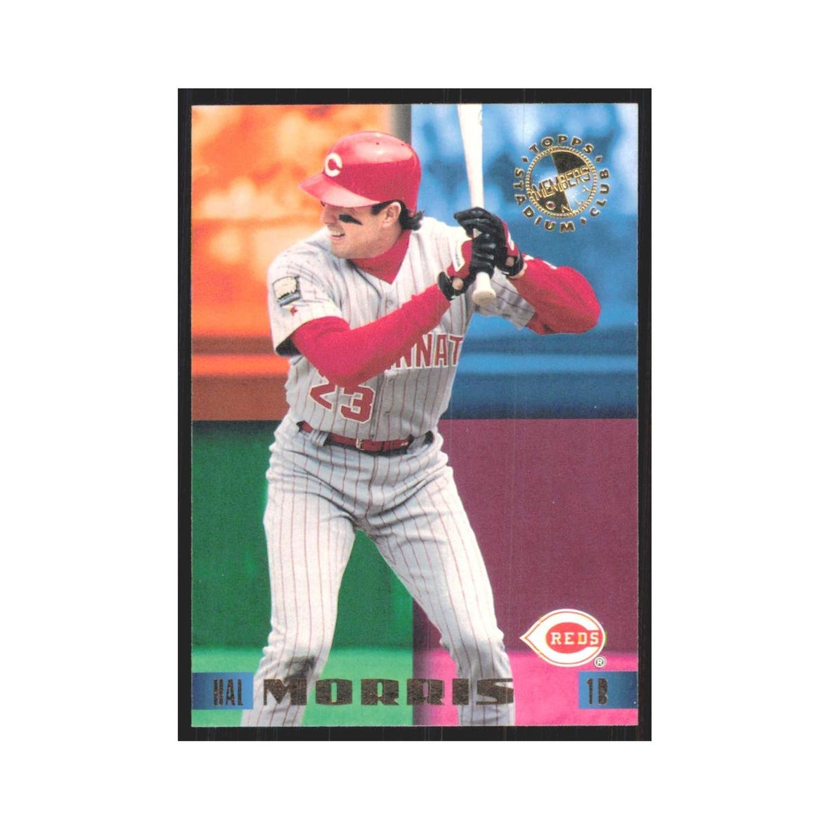 1995 Stadium Club Members Only Hal Morris Reds #34