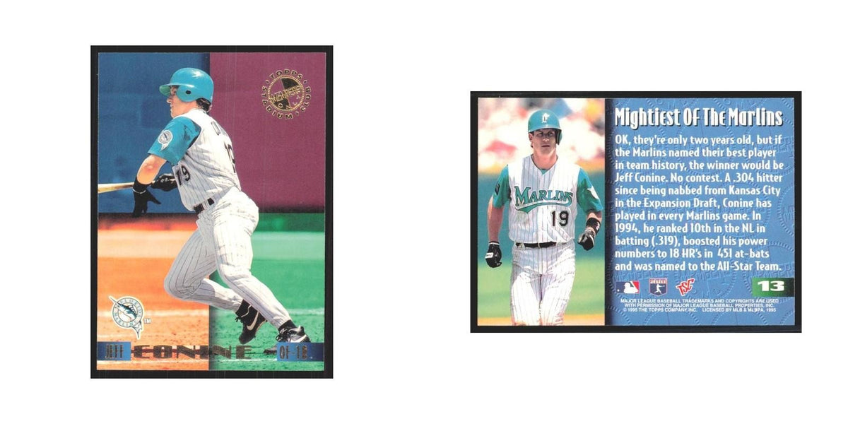 1995 Stadium Club Members Only Jeff Conine Florida Marlins #13