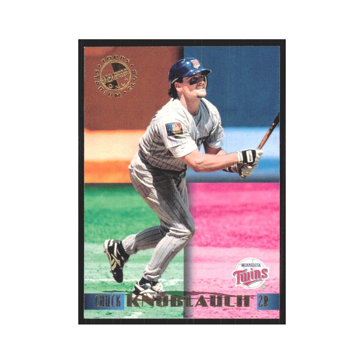 1995 Stadium Club Members Only Chuck Knoblauch Twins #26