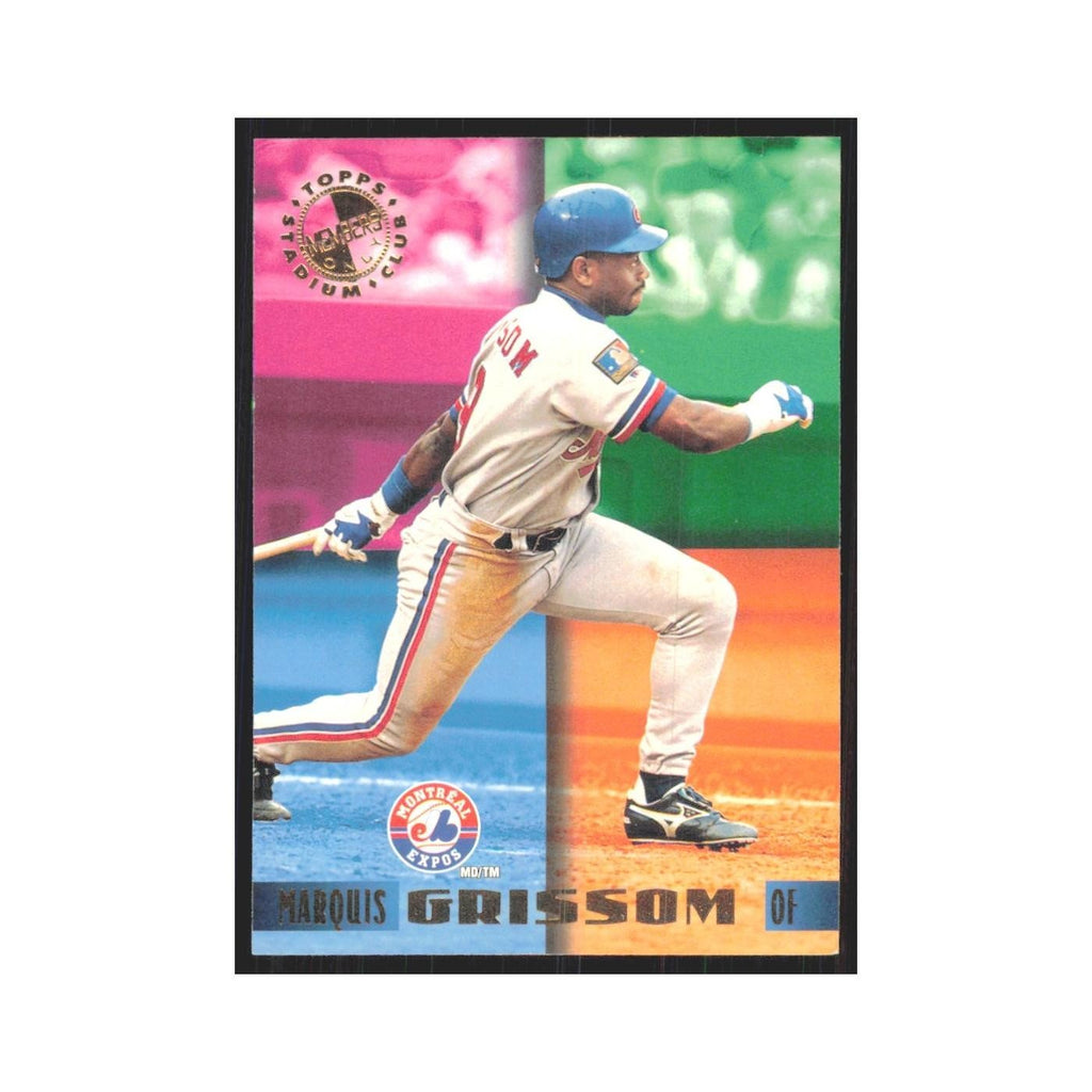 1995 Stadium Club Members Only Marquis Grissom Montreal Expos #20