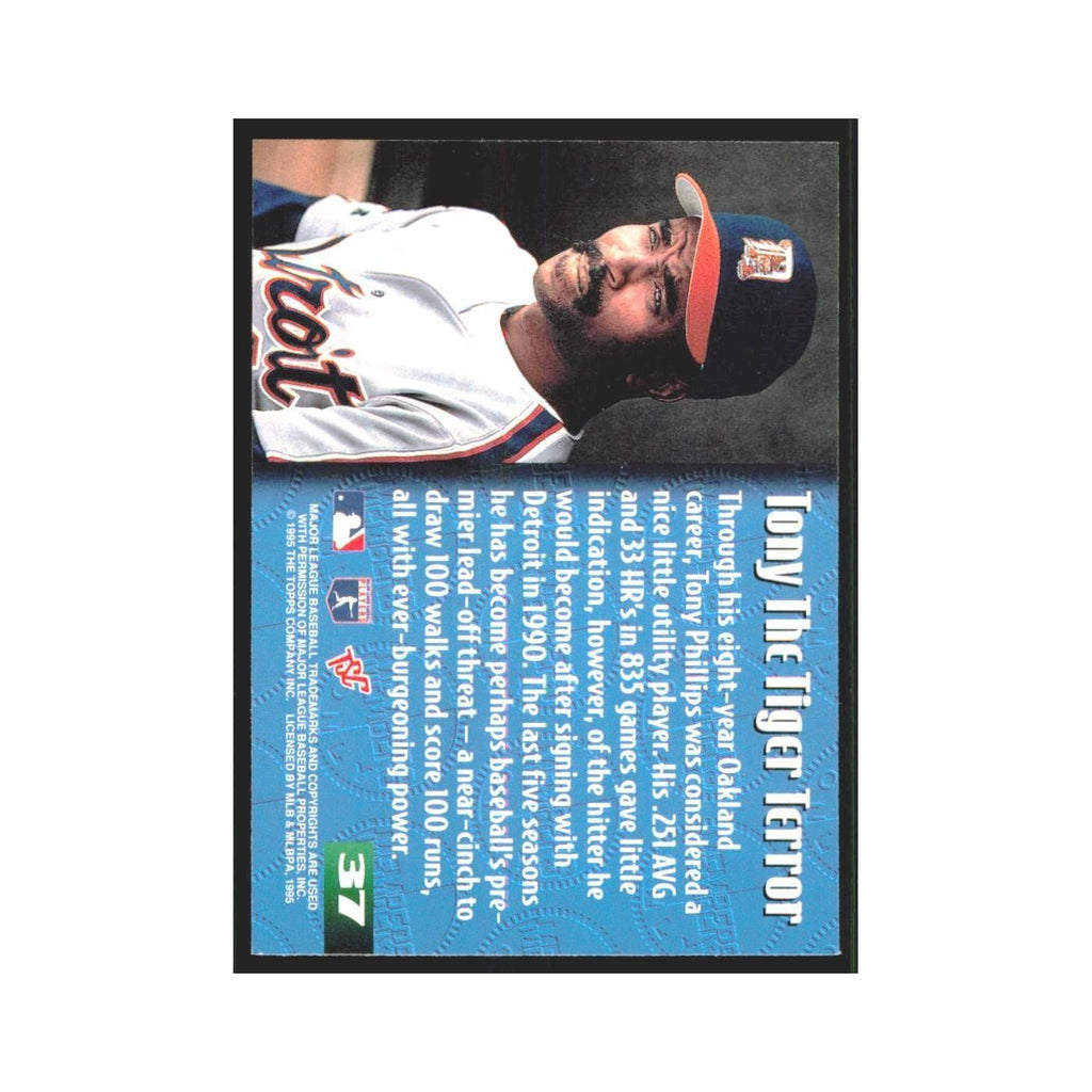 1995 Stadium Club Members Only Tony Phillips Tigers #37