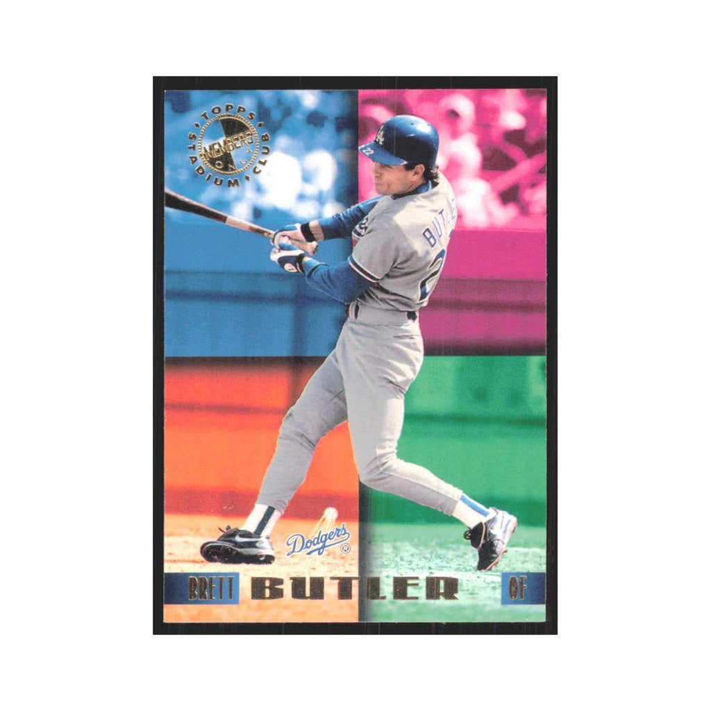 1995 Stadium Club Members Only Brett Butler Dodgers #9