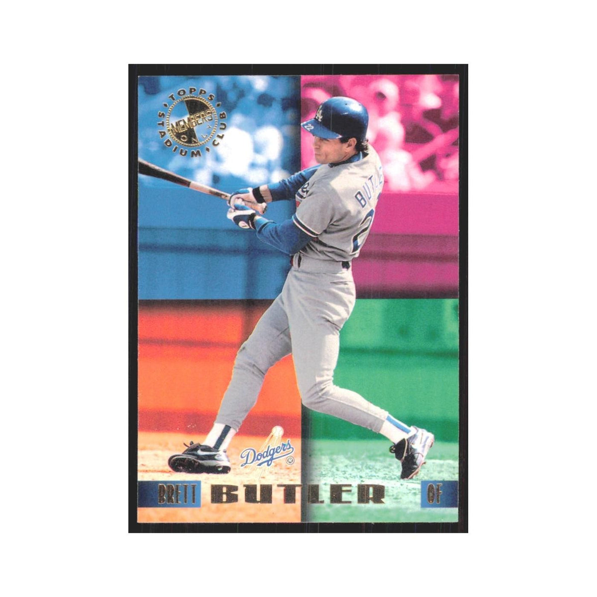 1995 Stadium Club Members Only Brett Butler Dodgers #9
