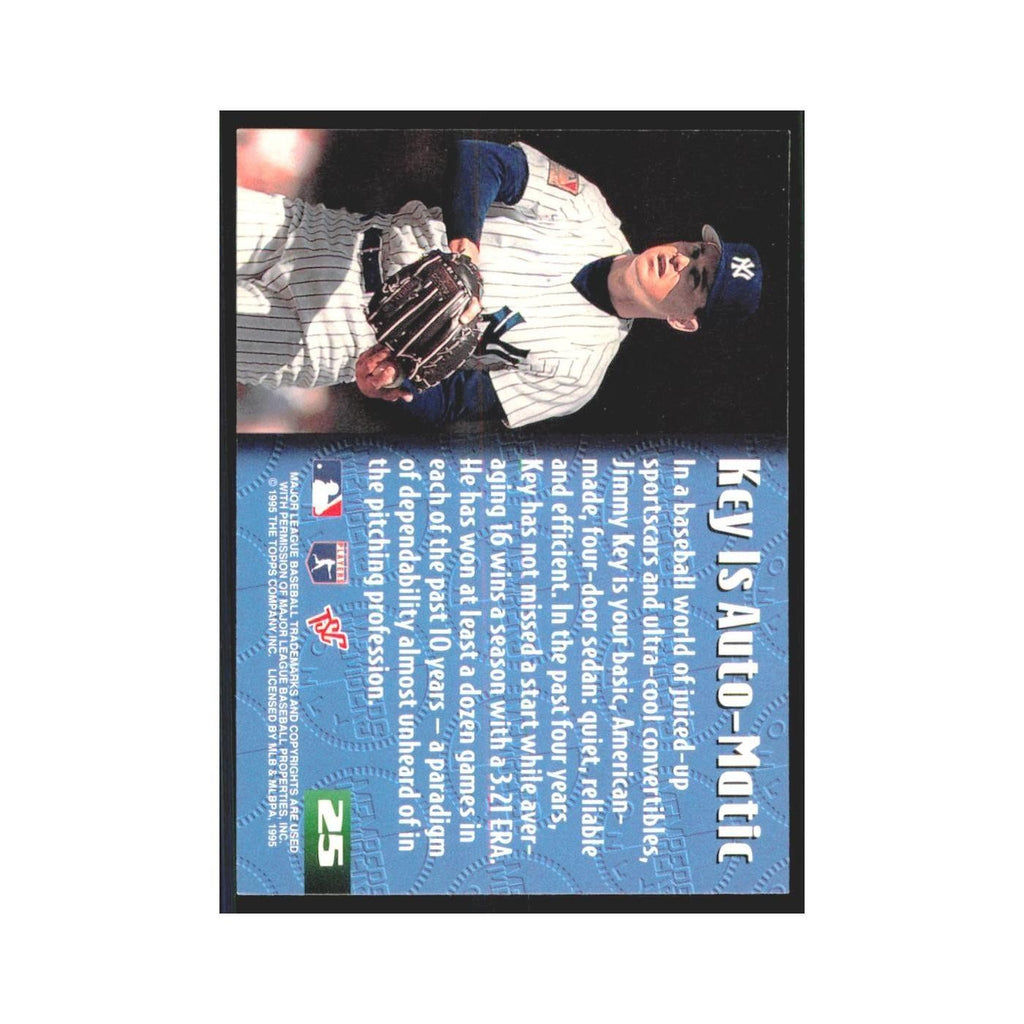 1995 Stadium Club Members Only Jimmy Key Yankees #25